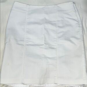New York & Company Cream Mini Pencil Skirt for Work